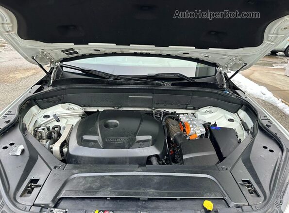YV4BC0PL2G1042106 2016 VOLVO XC90 White Widok naklejki z numerem VIN