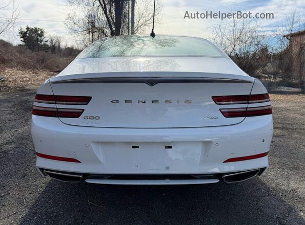 KMTGB4SC2NU092298 2022 GENESIS G80 White 