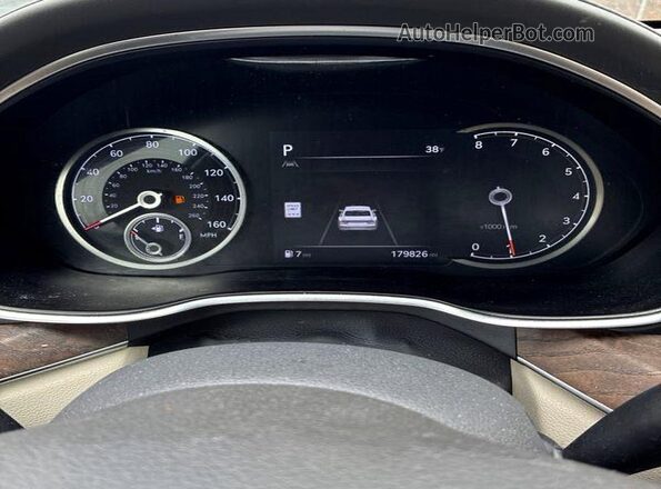 KMTGB4SC2NU092298 2022 GENESIS G80 Белый Вид щитка приборов