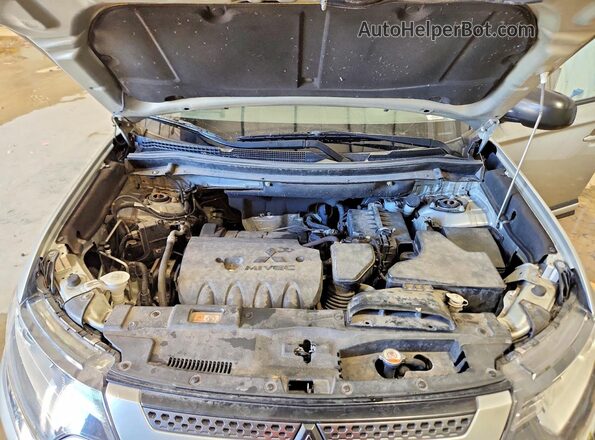 JA4AD2A34KZ053323 2019 MITSUBISHI OUTLANDER Серебряный Вид наклейки с VIN-кодом