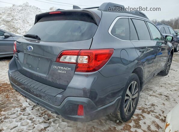 4S4BSENC3J3340502 2018 SUBARU OUTBACK Серый Передняя правая четверть