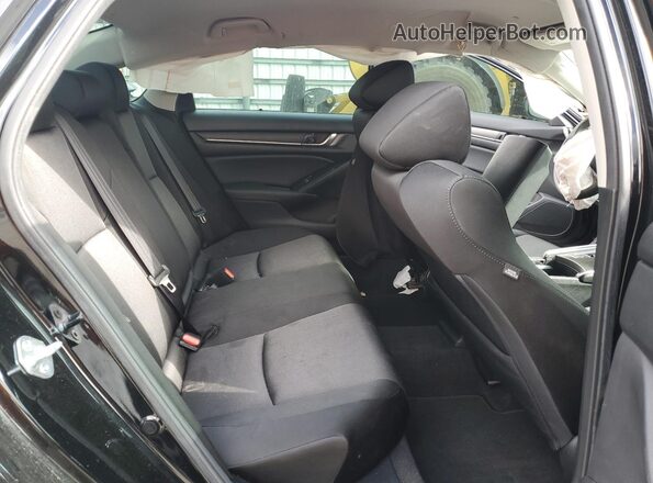 1HGCV1F16NA043314 2022 HONDA ACCORD Черный Вид задней части салона