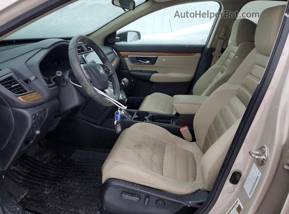 2HKRW2H56KH627096 2019 HONDA CR-V Бежевый 