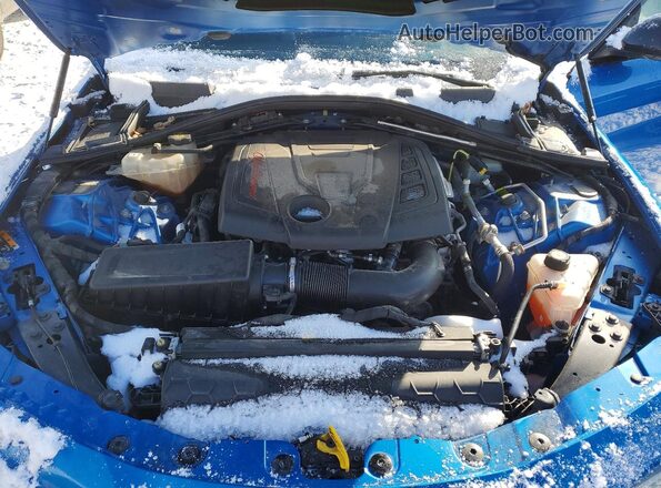 ZARFAMAN0L7626996 2020 ALFA ROMEO GIULIA Синий Вид подкапотного пространства