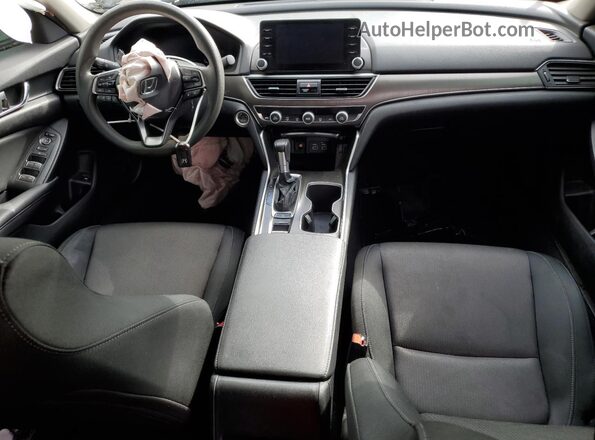 1HGCV1F16NA043314 2022 HONDA ACCORD Черный Вид щитка приборов