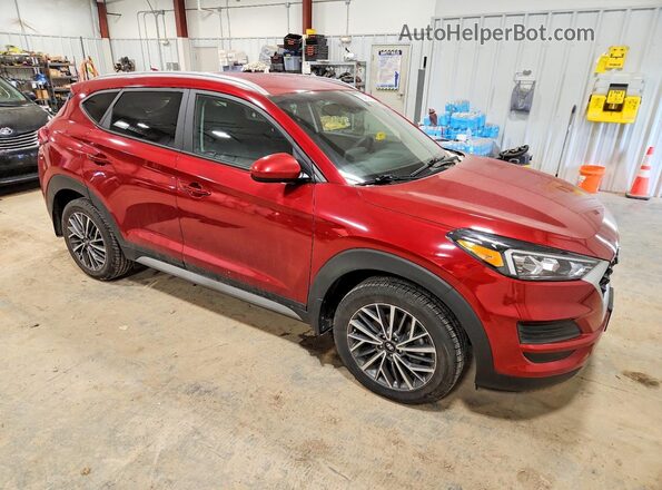 KM8J33AL2MU341142 2021 HYUNDAI TUCSON Red წინა ხედი