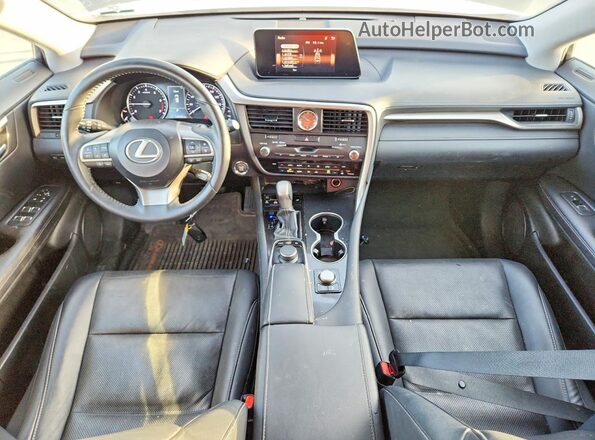 2T2BZMCA1HC115472 2017 LEXUS RX 350 White Սարքավորումների վահանակի տեսք
