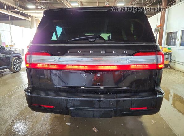 5LMJJ3JT5KEL06931 2019 LINCOLN NAVIGATOR Black Widok wnętrza z przodu