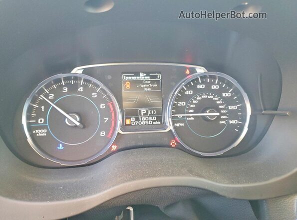 JF2SJGWC4HH457909 2017 SUBARU FORESTER2. White უკანა სავარძლების ხედი