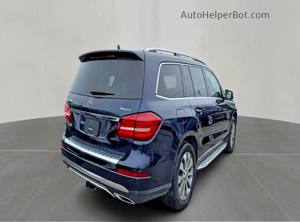4JGDF6EE3KB188698 2019 MERCEDES-BENZ GLS-CLASS Black Widok z przodu