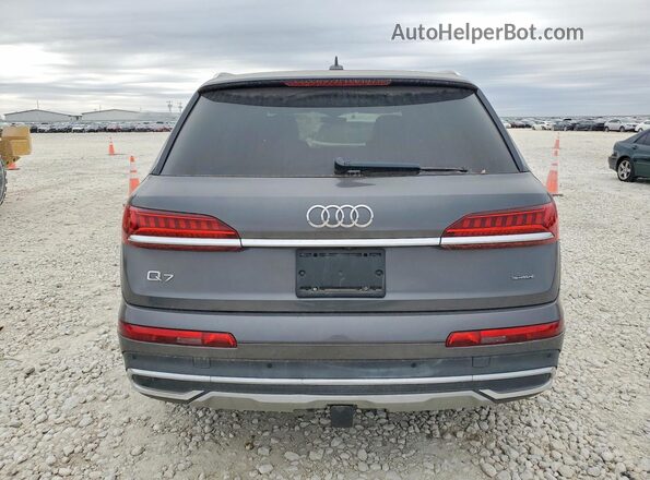 WA1AJAF75MD025142 2021 AUDI Q7 Gray Вид салону спереду