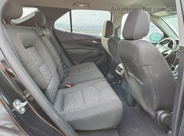 2GNAXUEV9K6121154 2019 CHEVROLET EQUINOX Черный Вид задних сидений