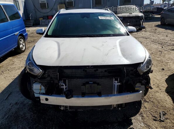 KNDCD3LD5L5433225 2020 KIA NIRO White Widok z tyłu