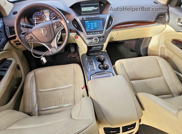 5FRYD3H59HB004617 2017 ACURA MDX White 