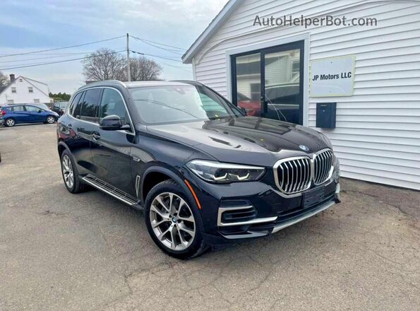 5UXTA6C03P9N92460 2023 BMW X5 Black Вид спереду