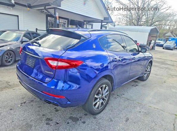 ZN661XUL6JX304431 2018 MASERATI LEVANTE Blue 