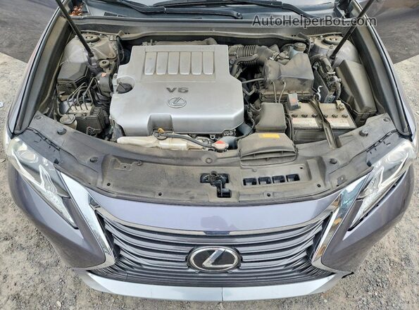 58ABK1GG0GU015147 2016 LEXUS ES Gray უკანა სალონის ხედი