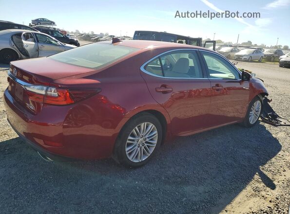 58ABK1GG0HU063670 2017 LEXUS ES Бордовый Задняя правая четверть