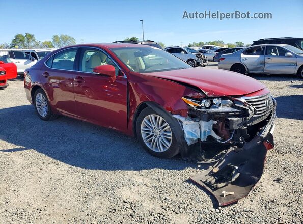 58ABK1GG0HU063670 2017 LEXUS ES Бордовый Передняя правая четверть