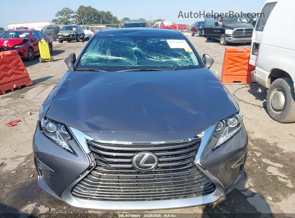 58ABK1GG0HU074152 2017 LEXUS ES 350 Gray Vista del cuadro de instrumentos