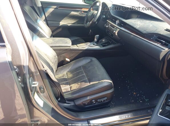 58ABK1GG0HU074152 2017 LEXUS ES 350 Gray Vista interior delantera