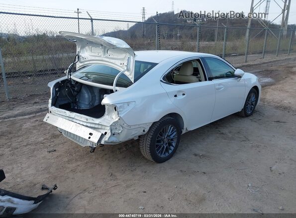 58ABK1GG2JU098720 2018 LEXUS ES 350 White Tył prawy