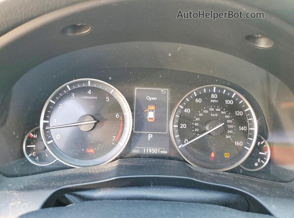 58ABK1GG4GU005625 2016 LEXUS ES Silver ხელსაწყოთა პანელის ხედი