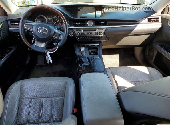 58ABK1GG4GU005625 2016 LEXUS ES Silver წინა პანელის ხედი