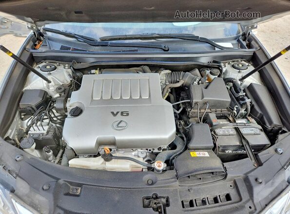 58ABK1GG8HU040394 2017 LEXUS ES Silver Սալոնի հետևի տեսք