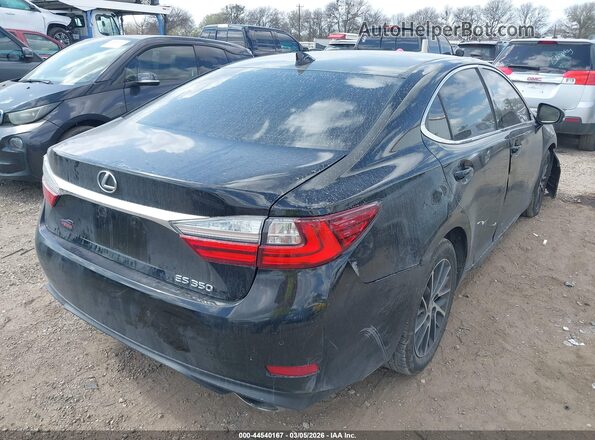 58ABK1GG9GU007211 2016 LEXUS ES 350 Black Задня права чверть