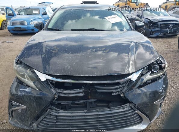 58ABK1GG9GU007211 2016 LEXUS ES 350 Black Вид щитка приладів