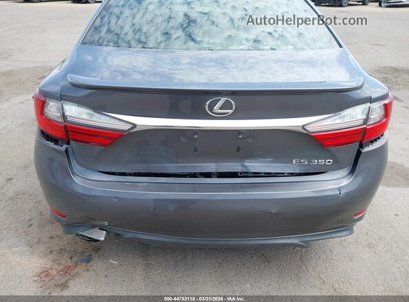 58ABK1GGXHU069721 2017 LEXUS ES 350 Gray Widok z przodu