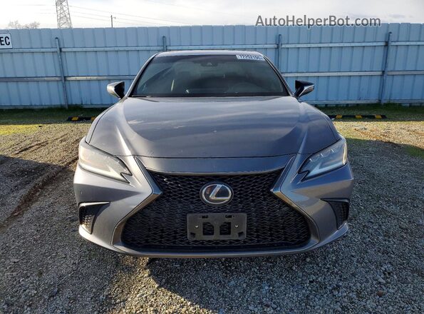 58ABZ1B10KU035227 2019 LEXUS ES Gray 