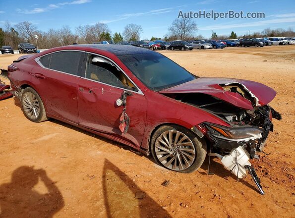 58ABZ1B11KU024446 2019 LEXUS ES Red Front right