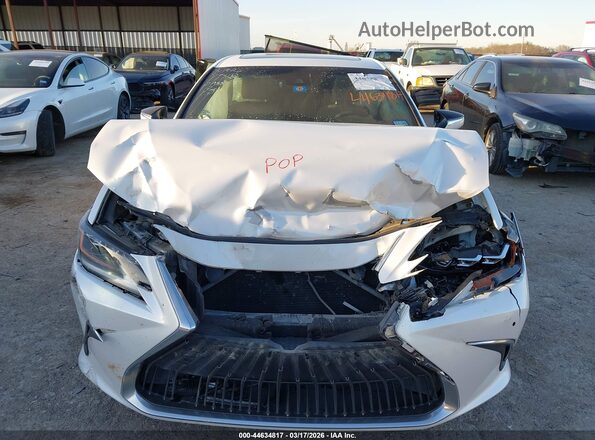 58ABZ1B12KU010488 2019 LEXUS ES 350 White Вид панелі приладів