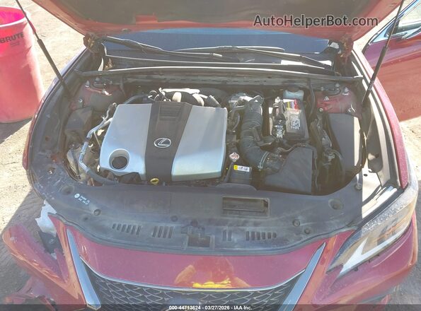 58ABZ1B13KU009463 2019 LEXUS ES 350 Red Widok z tyłu