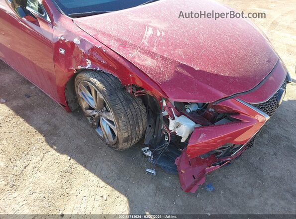 58ABZ1B13KU009463 2019 LEXUS ES 350 Red Widok z przodu