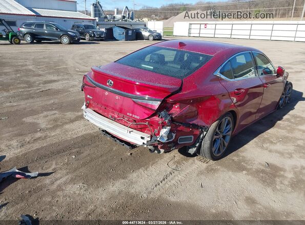 58ABZ1B13KU009463 2019 LEXUS ES 350 Red Tył prawy
