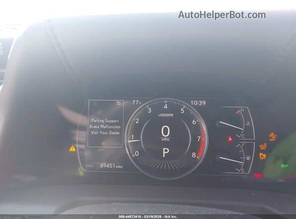 58ABZ1B13KU044696 2019 LEXUS ES 350 Серый 