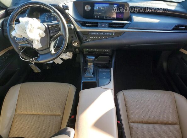 58ABZ1B15KU018715 2019 LEXUS ES Cream Widok deski rozdzielczej