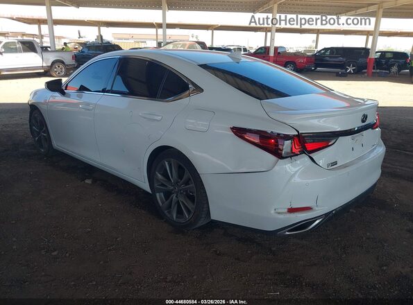 58ABZ1B15KU022375 2019 LEXUS ES 350 White Trasero izquierdo