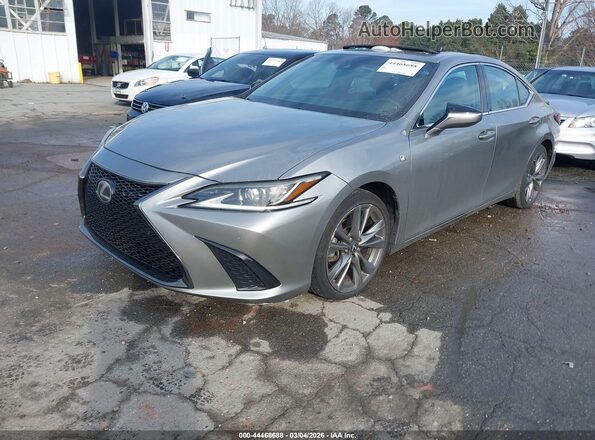 58ABZ1B15KU042710 2019 LEXUS ES 350 Серебряный Передняя левая четверть