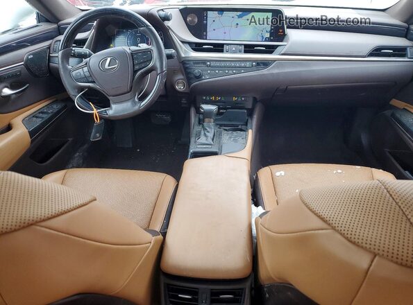 58ABZ1B16KU006041 2019 LEXUS ES White Vista del salpicadero