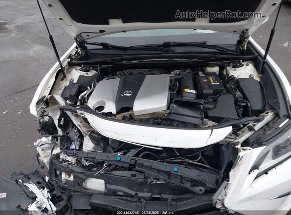58ABZ1B19KU003635 2019 LEXUS ES 350 White Вид ззаду