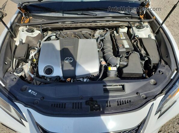 58ABZ1B1XKU020766 2019 LEXUS ES White Вид задньої частини салону