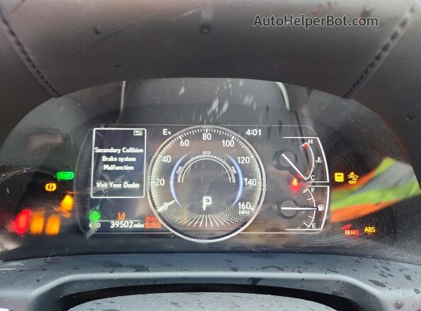 58ACA1C13MU011159 2021 LEXUS ES White Instrument cluster view