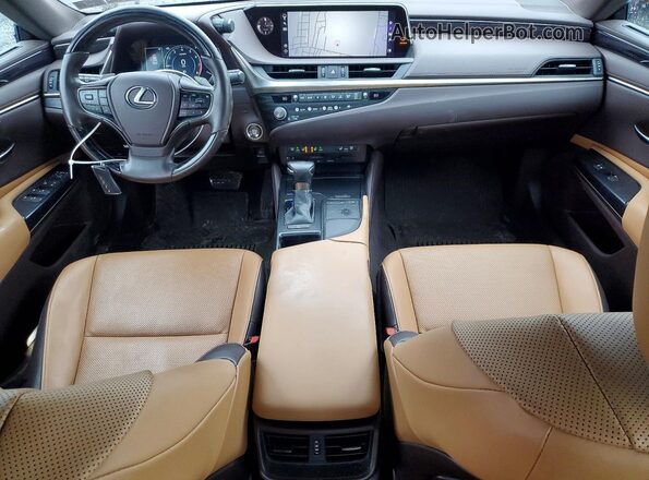 58AD11D13MU003517 2021 LEXUS ES Silver წინა პანელის ხედი