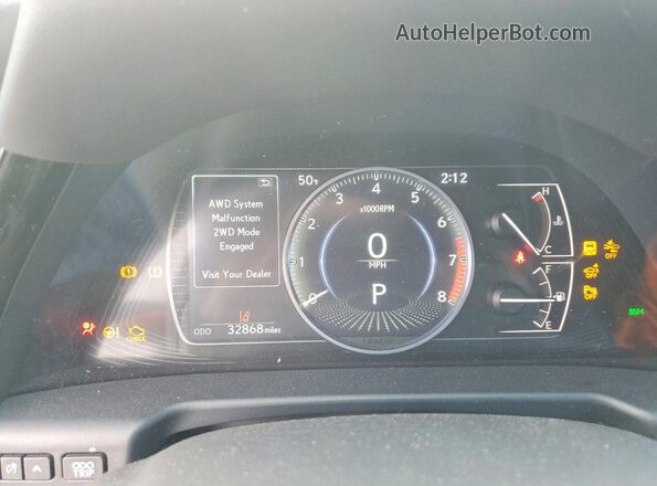 58AD11D1XPU010548 2023 LEXUS ES Серебряный Вид щитка приборов