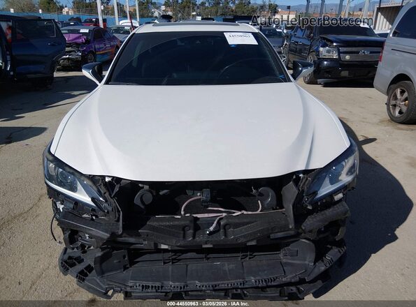 58AD21B12LU006830 2020 LEXUS ES 300H White უკანა სალონის ხედი