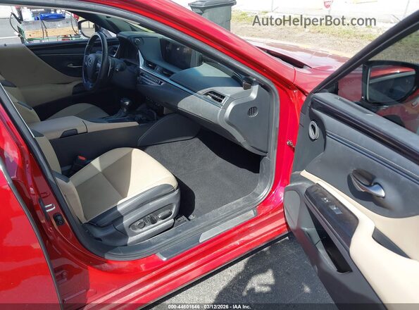58AD21B19LU008364 2020 LEXUS ES 300H Red წინა სალონის ხედი